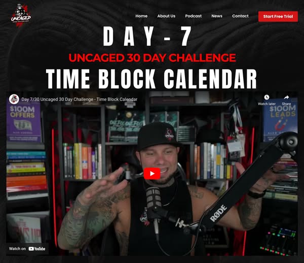 Day 7/30 - Uncaged 30 Day Challenge - Time Management Techniques - Time ...